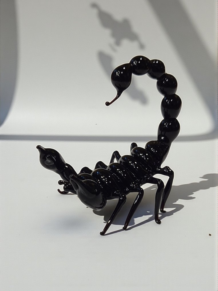 Tommasi Murano - Daniele Tommasi - Figure - Scorpione Nero - Murano glass #2.1