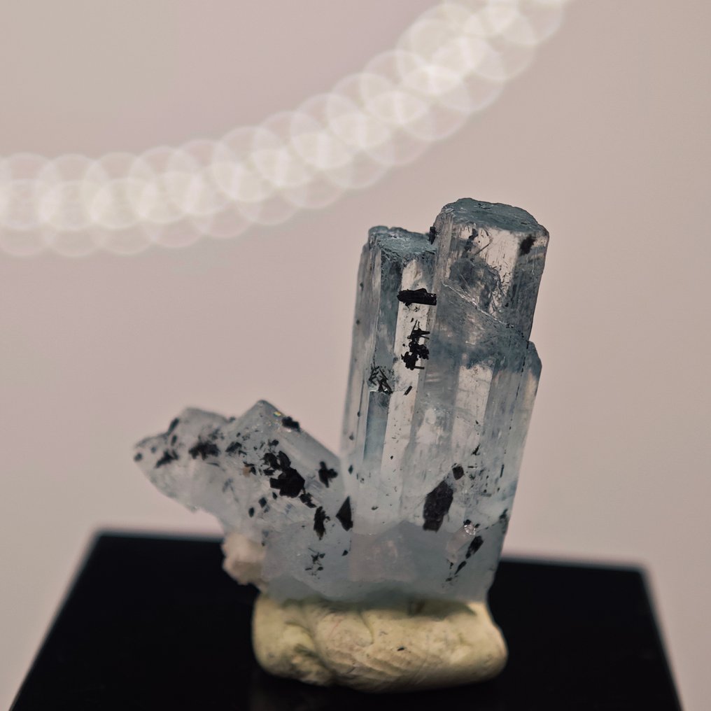 12,6 ct aquamarin krystaller in AA++ kvalitet- 2.52 g #3.2