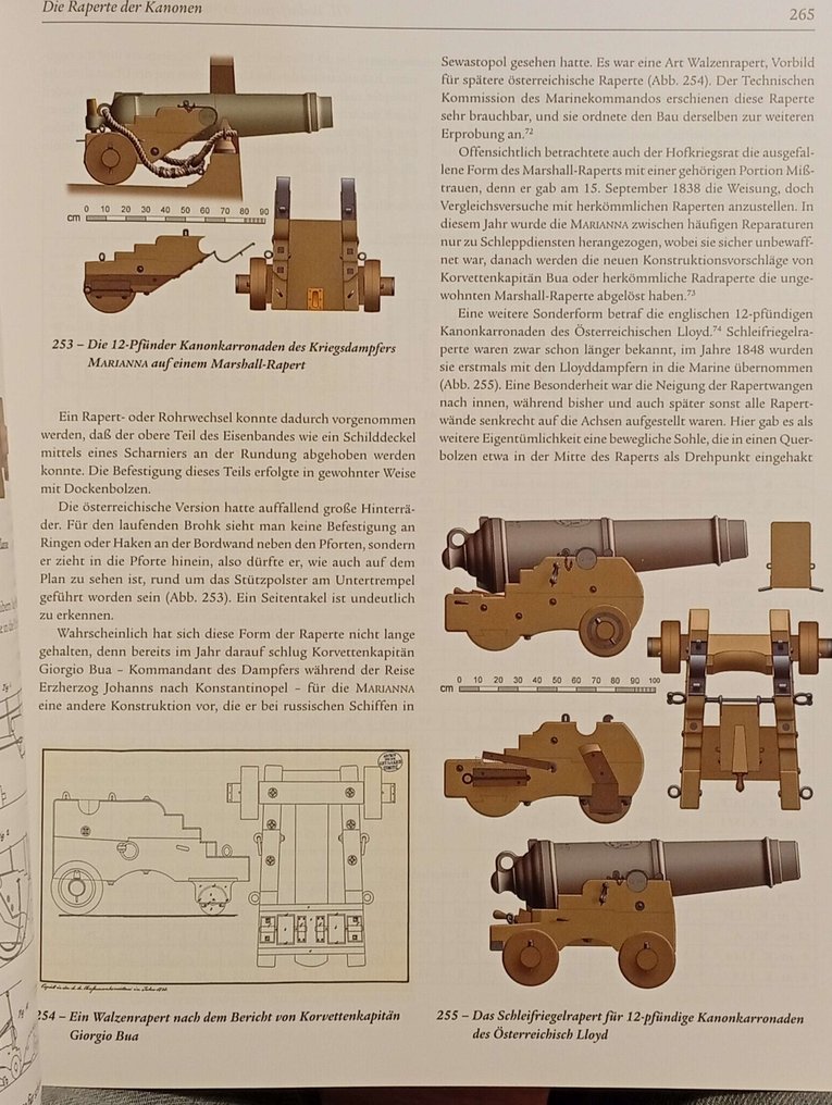 Karl Klaus Körner - Die glatte Vorderlader-Artillerie der k.k. Marine 1750 - 1866/375 Abbildungen - 2015 #1.0