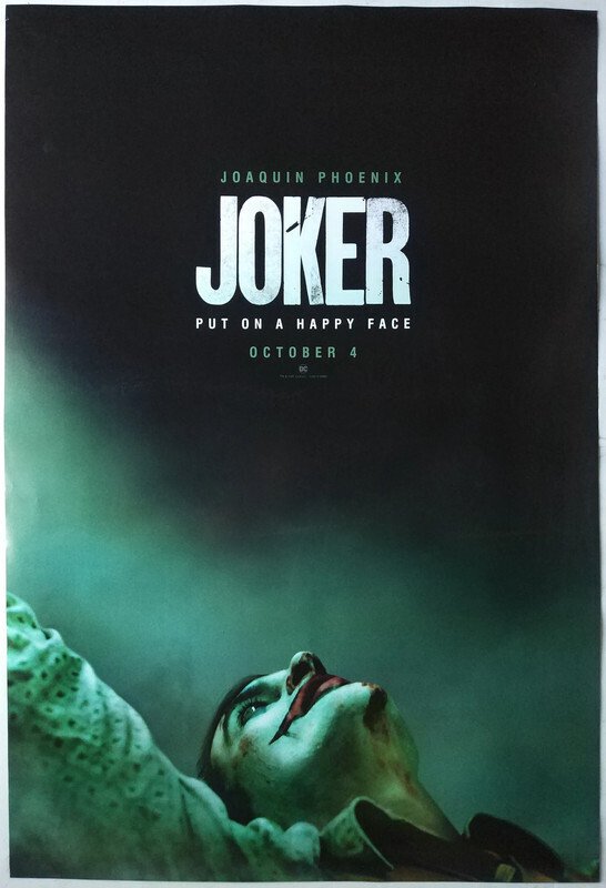 Chad Danieley - Joker - Original US Advance Theatre Release Poster - Double Sided - Rolled - MINT - No Reserve !! #1.0