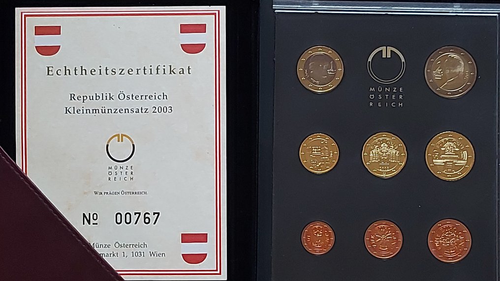 奧地利. Proof Set / Year Set (BU) 2002/2006 (4 sets)  (沒有保留價) #2.1