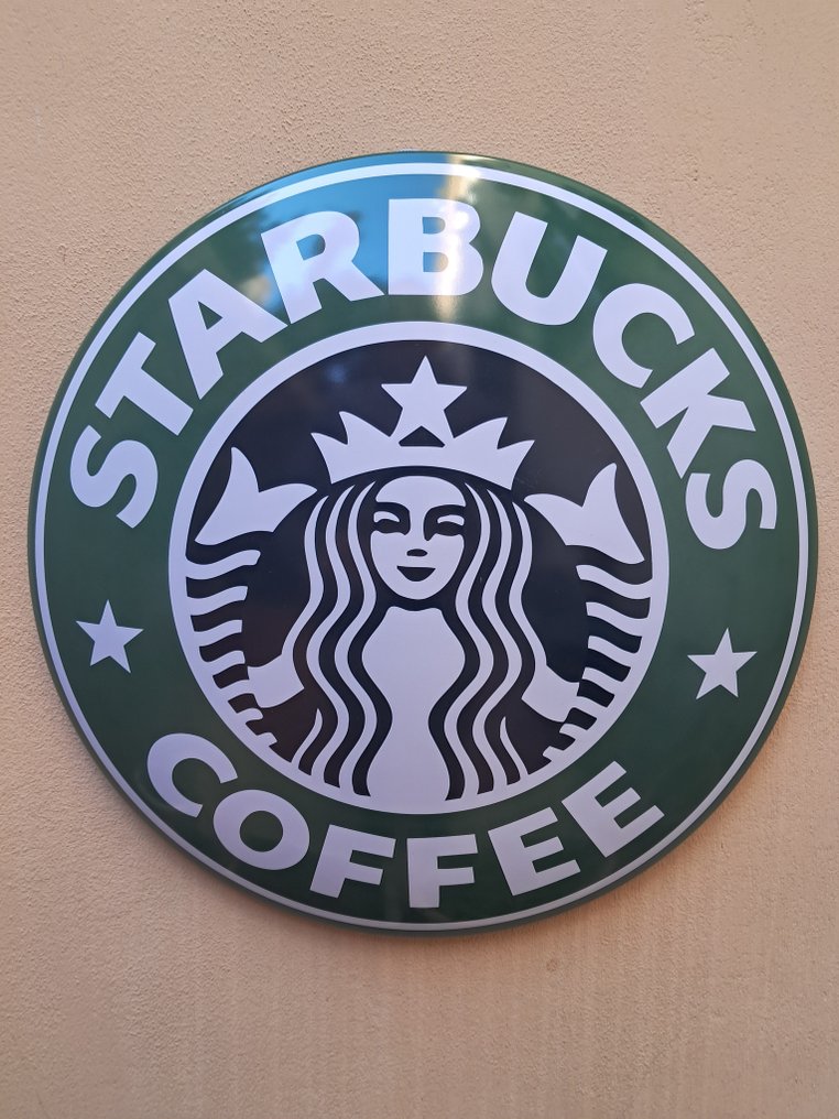 Starbucks Coffee - 伟大的标志 - 珐琅标志 - 金属 #1.0