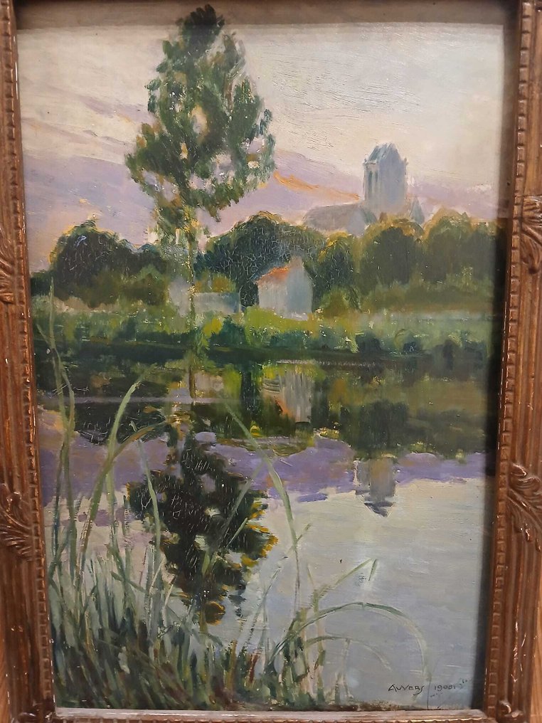 École Impressionniste française (XIX-XX) - Les reflets de l'etang #3.2
