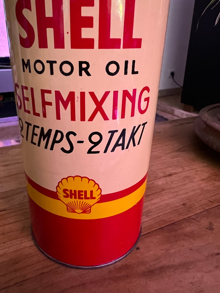 Oil Can - Shell - Selfmixing 2Temps-2Takt - 1950 #2.1