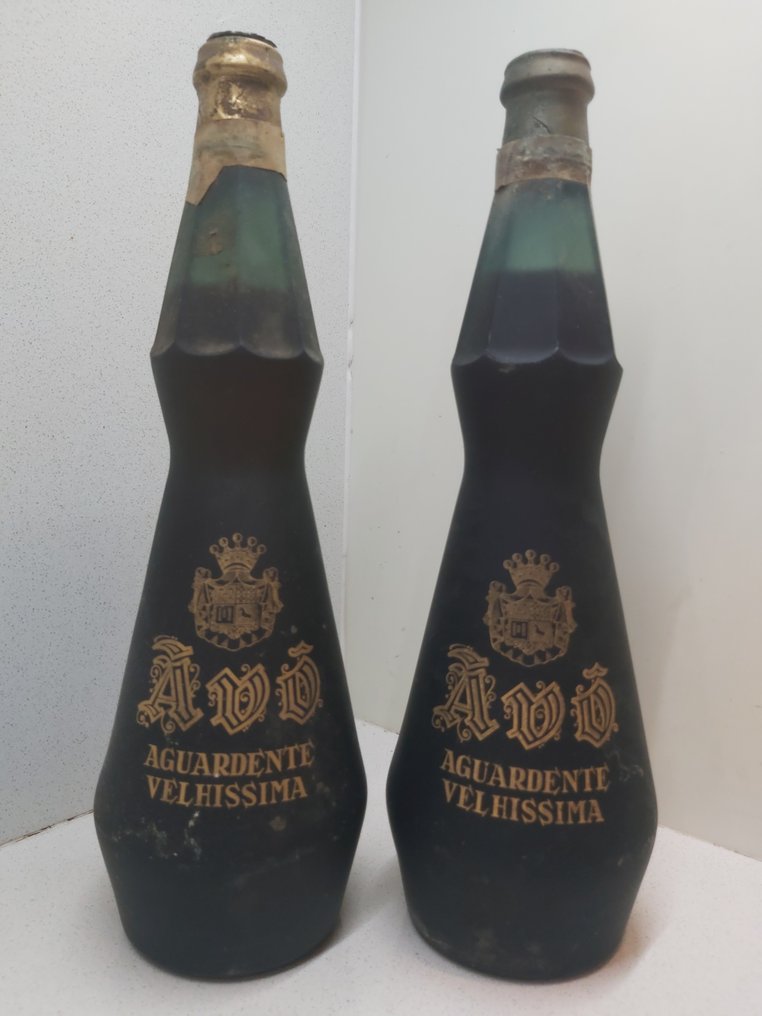 Avó - Aguardente Velhíssima - b. 1970s, 1980s - n/a (75cl) - 2 bottles #2.1
