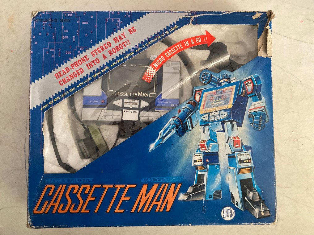 Shiantai  - 戰士玩偶 Cassette Man (bootleg Transformers Soundwave MC10) - 1980-1990 - 台湾 #1.0