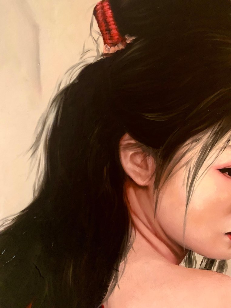 J. Hanter - Seda rojo escarlata. #1.0