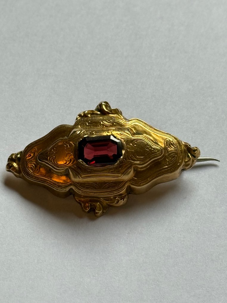 Rintaneula - 18 kt. Keltakulta - Vintage Etruscan solmukoru #3.2