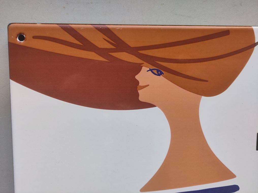 Pneumatici Pirelli per lo scooter - Lora Lamm - Enamel sign - Enamel #4.3