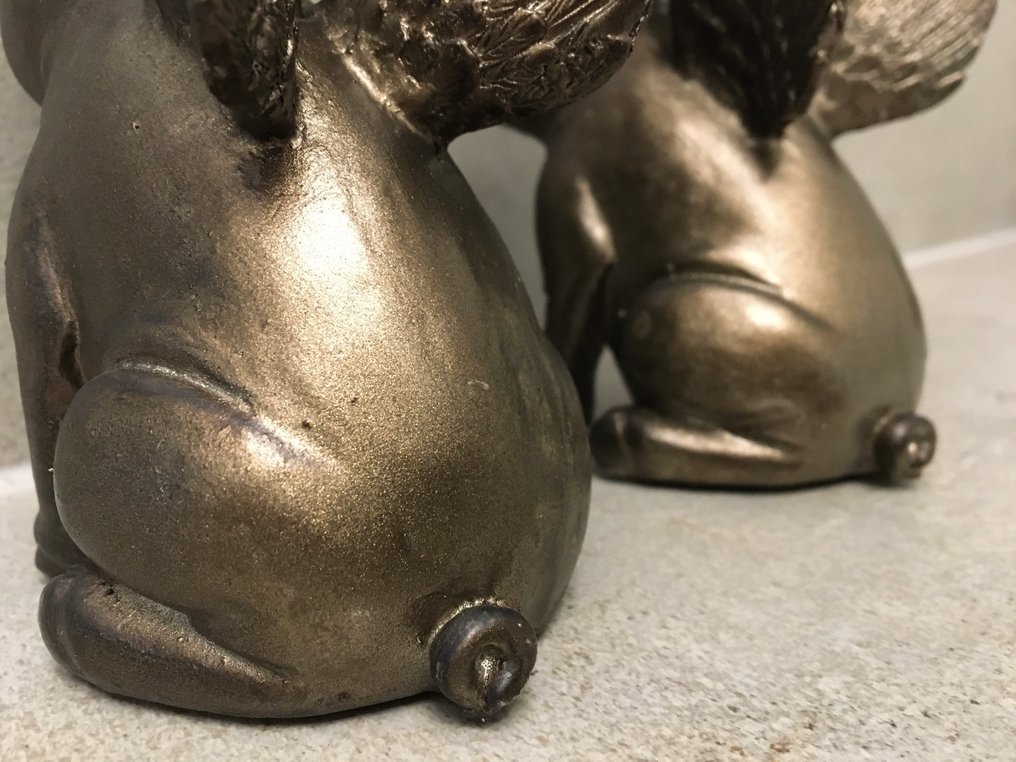 烛台 (2) - 树脂, 铁 - 奢华猪肉带翅膀 #3.2