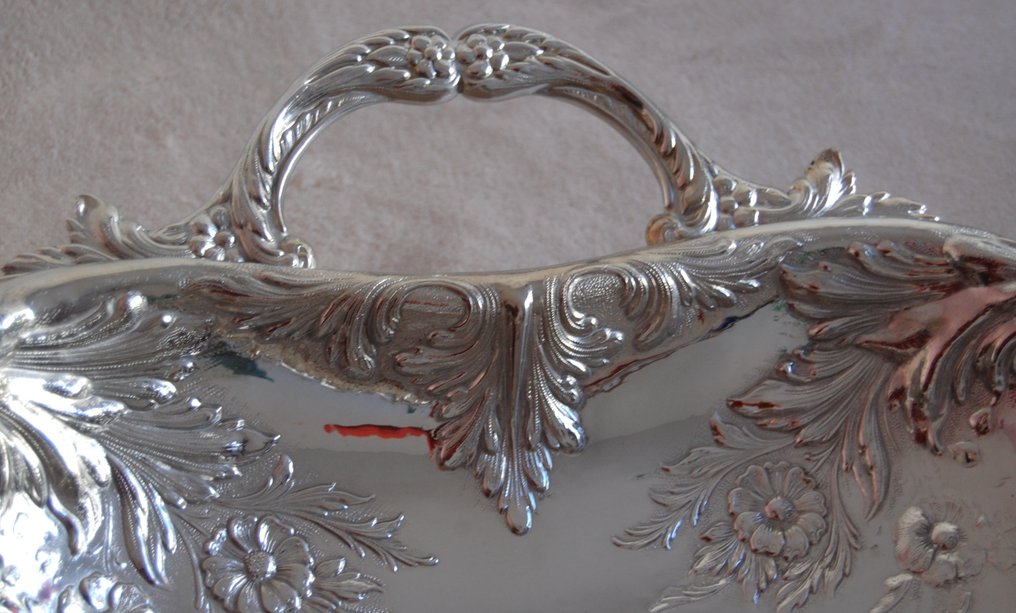 中央裝飾品 - .925 銀 - 3.5公斤银托盘 #3.2