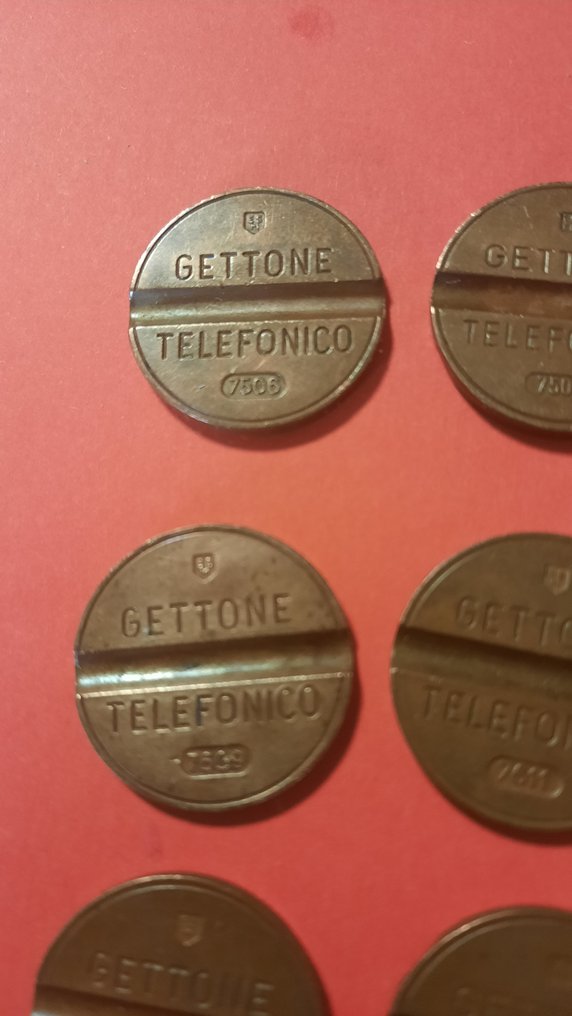 Collezione a tema - Gettoni Telefonici con errori di coniazione #4.3