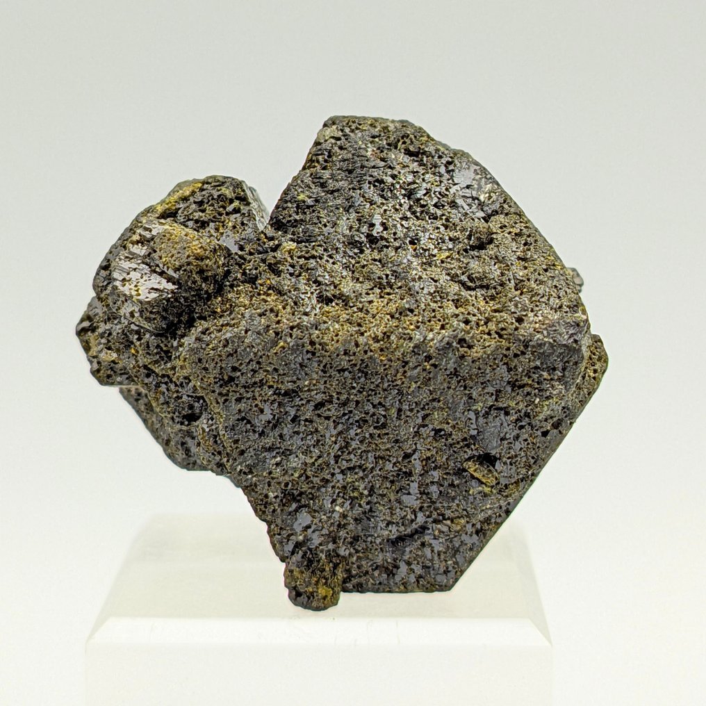 大号八面体磁性绿色蛋白石，稀有 水晶矩晶体 - 高度: 57 mm - 宽度: 47 mm- 111 g #1.0