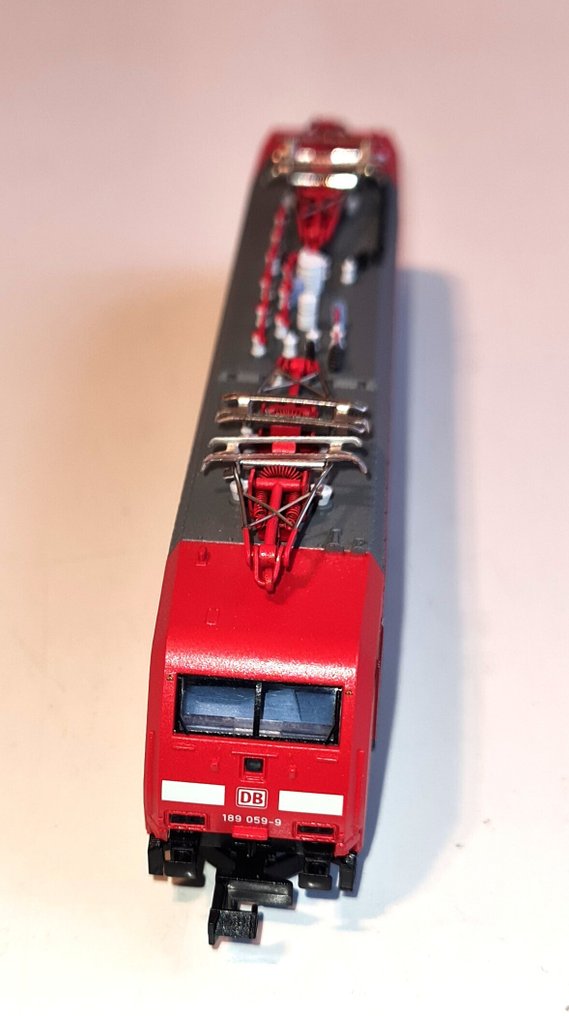 Trix N - 16893 - 電氣火車 (1) - BR189 059-0 配有原装包装和文件 - DB #1.0