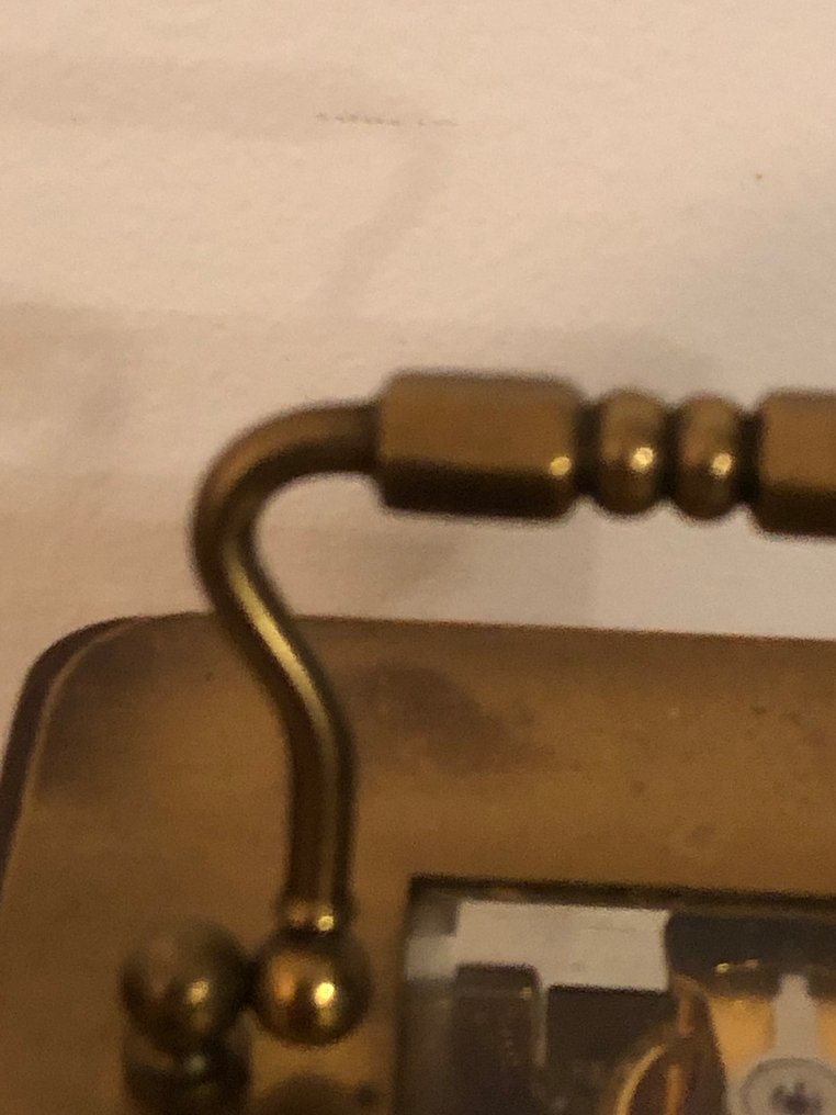 Carriage clock, Alarm clock - Matthew Norman -   Brass - 1960-1970 #3.2