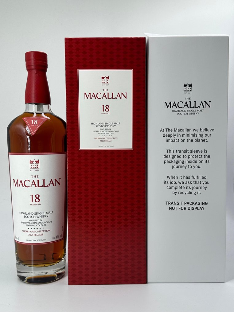 Macallan 18 years old Sherry Oak  - 70cl #1.0