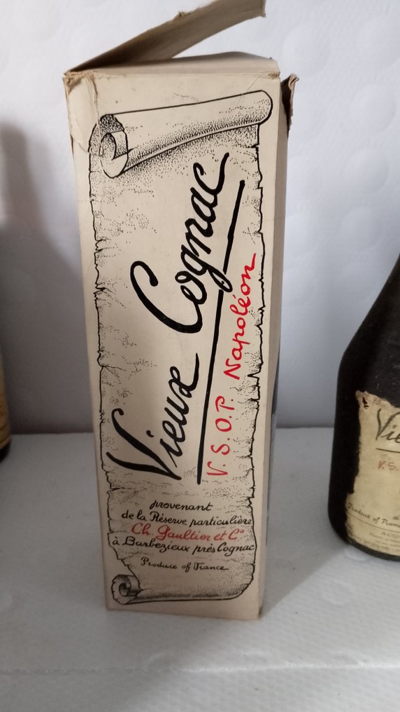Ch. Gaultier - Vieux Cognac de la Réserve Particulière VSOP Napoléon - b. 1960s, 1970s - 0.75 Ltr #1.0