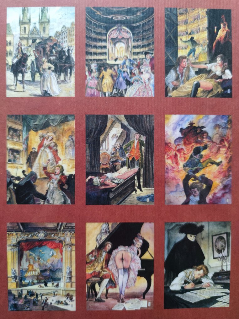 Milo Manara - 2 Χαρτοφυλάκια - Zodiaco et Mozart #1.0