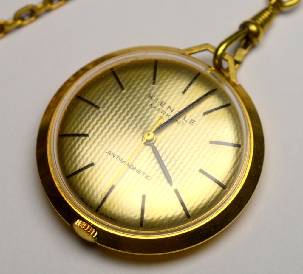 Kienzle Markant - Antimagnetic - pocket watch with chain - 1970-1979 #1.0