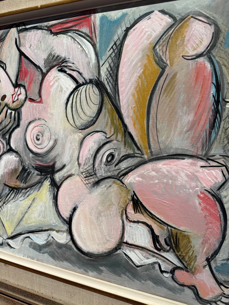 Carola Castro - Desnudo recostado #3.2