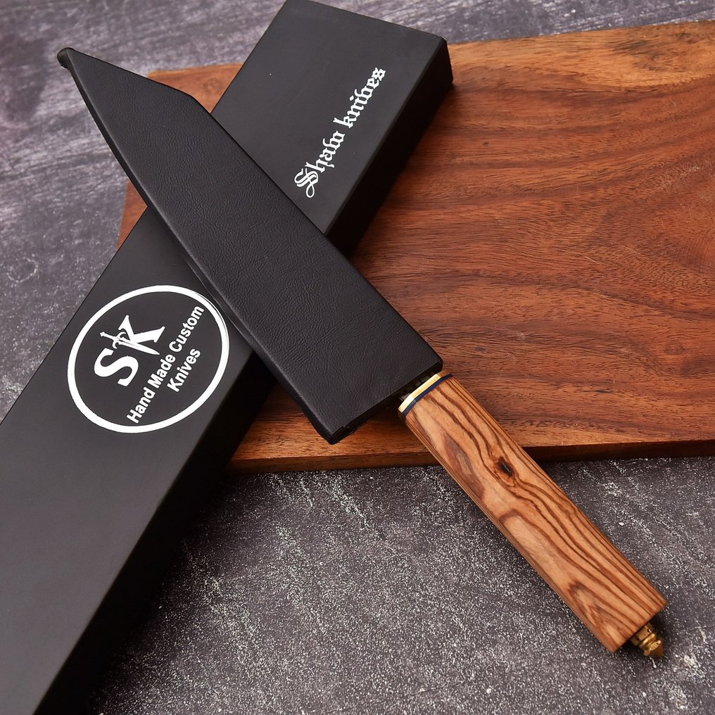 Shaw Knives - Μαχαίρι κουζίνας - Chef's knife -  509 - ζωντανός χάλυβας άνθρακα - Ασία - S.K Chef Knife 509 #4.3