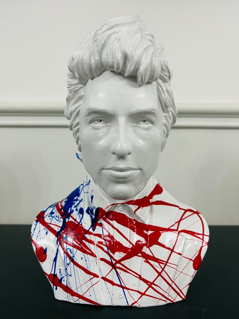 Bust by street artist Pythia - Bob Dylan - Italy #1.0