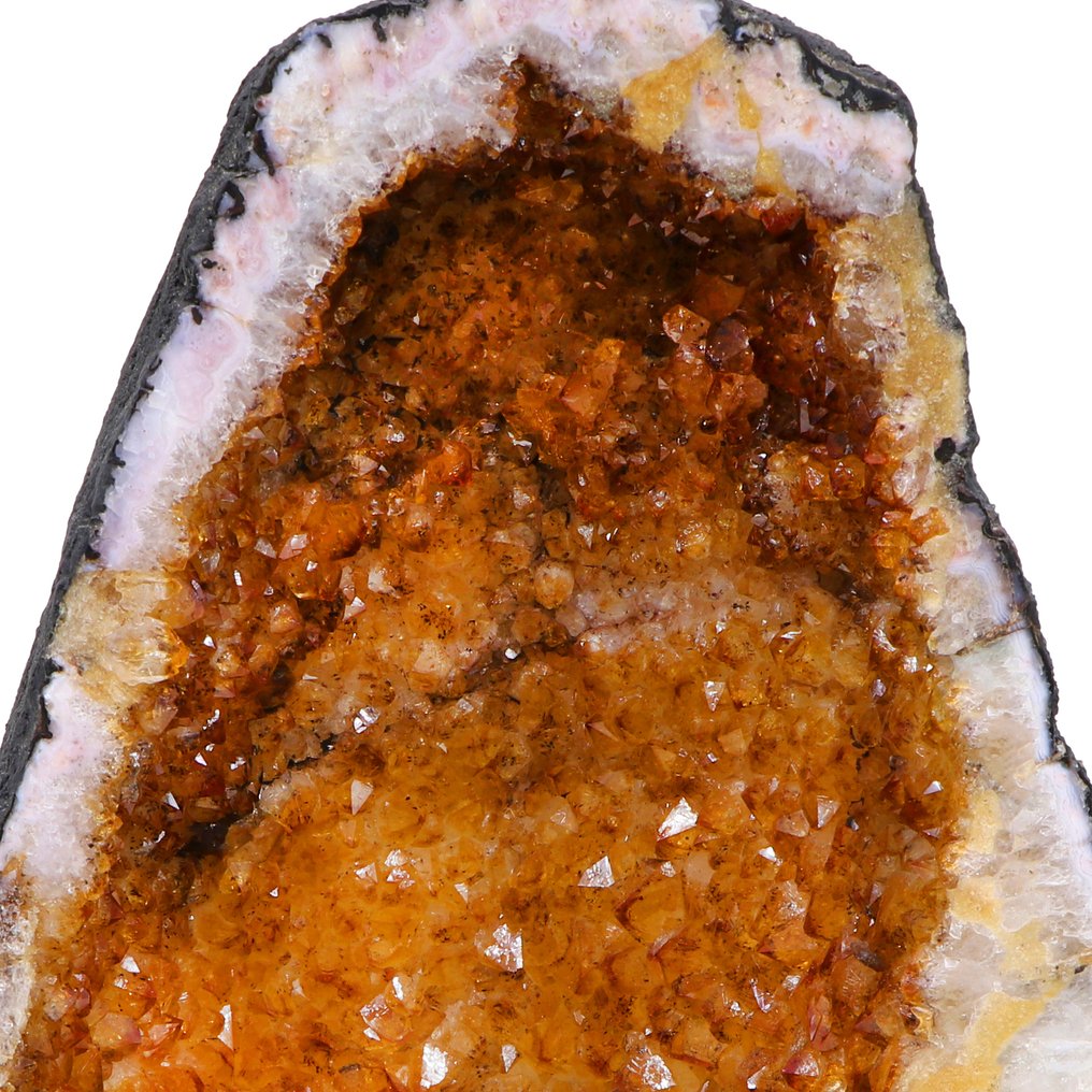 No Reserve - 'Fanta' Orange Citrine - Geode - 30x21x17 cm- 9.7 kg #2.1