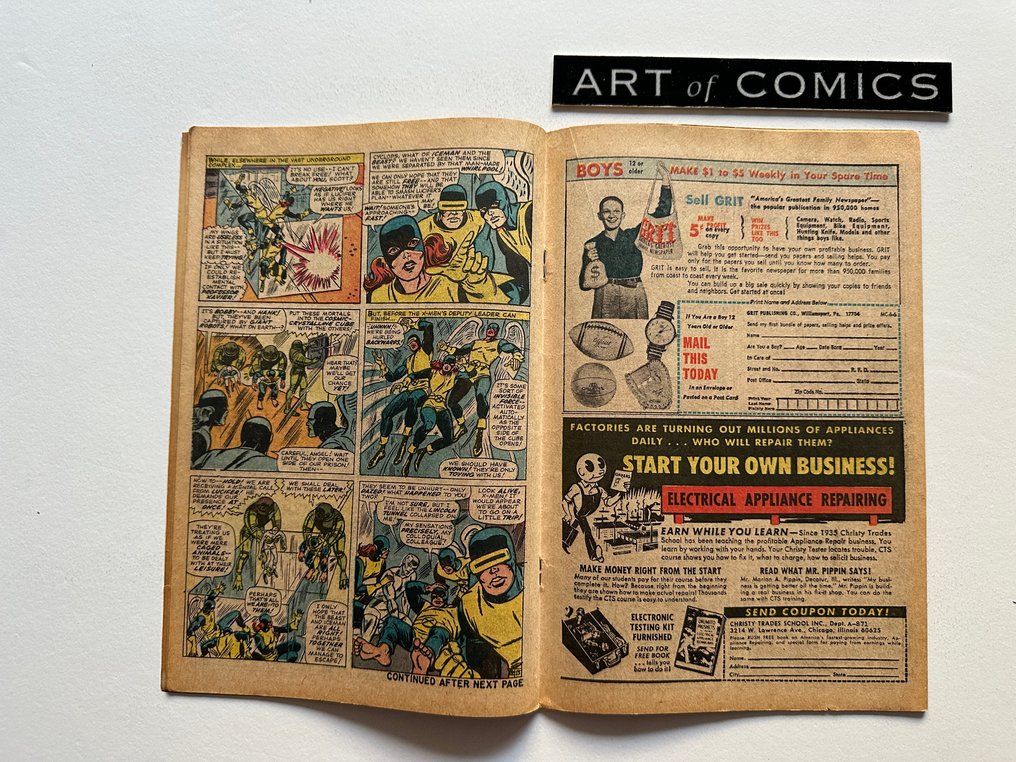 X-Men #21 - Lucifer Appearance - 1 Comic - First edition - 1966 #4.3