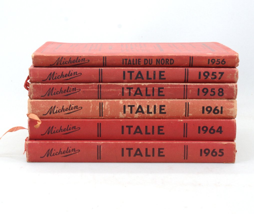 Michelin - Gids Italië vanaf 1e druk - 1956-1965 #1.0