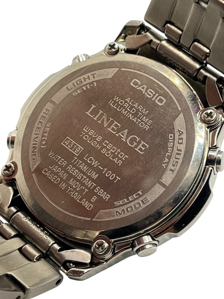 Casio - Wave Ceptor Lineage World Time - Nincs minimálár - LCW-100T - Férfi - 2000-2010  #4.3