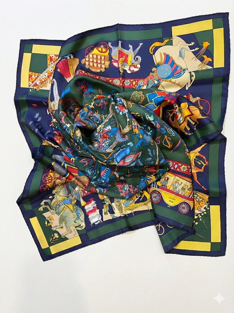 Hermès - Fantaisies Indiennes (Indian Fantasies) - Sciarpa #4.3