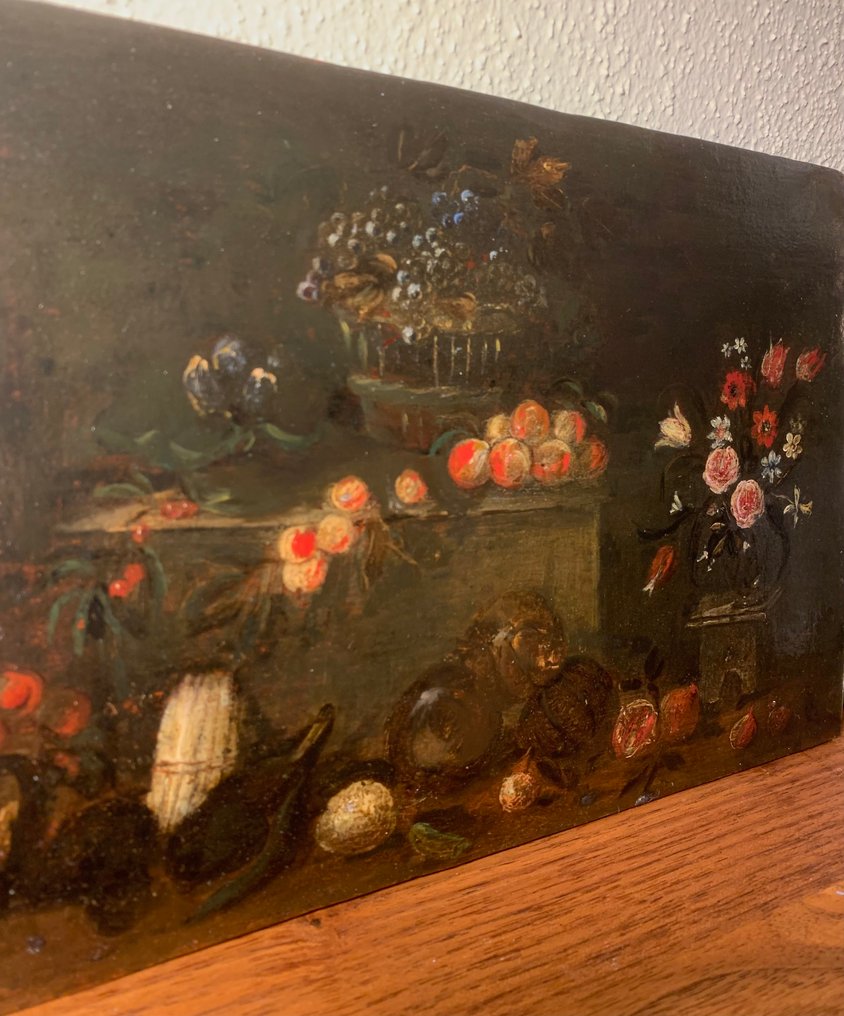 Dutch school (XVIII) - Still life - NO RESERVE #4.3