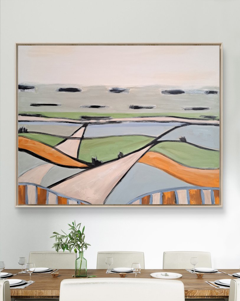 Gaby Acevedo - Paisaje abstracto n°26 (XL) #3.2