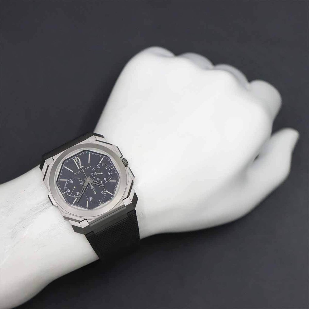 Bvlgari - Octo - BGO42TXTCHGMT - Män - 2010-2020  #3.2