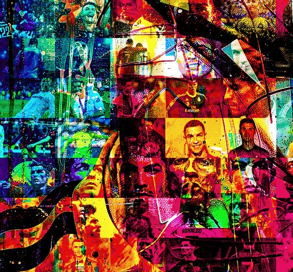 Jacon M. Art - Ronaldo Crypto Art #3.2