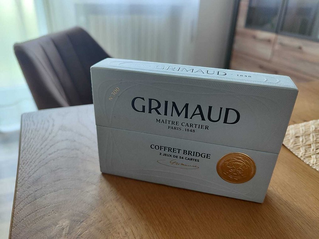 Cartier - Playing cards - Grimaud Coffret Bridge - Paper #3.2