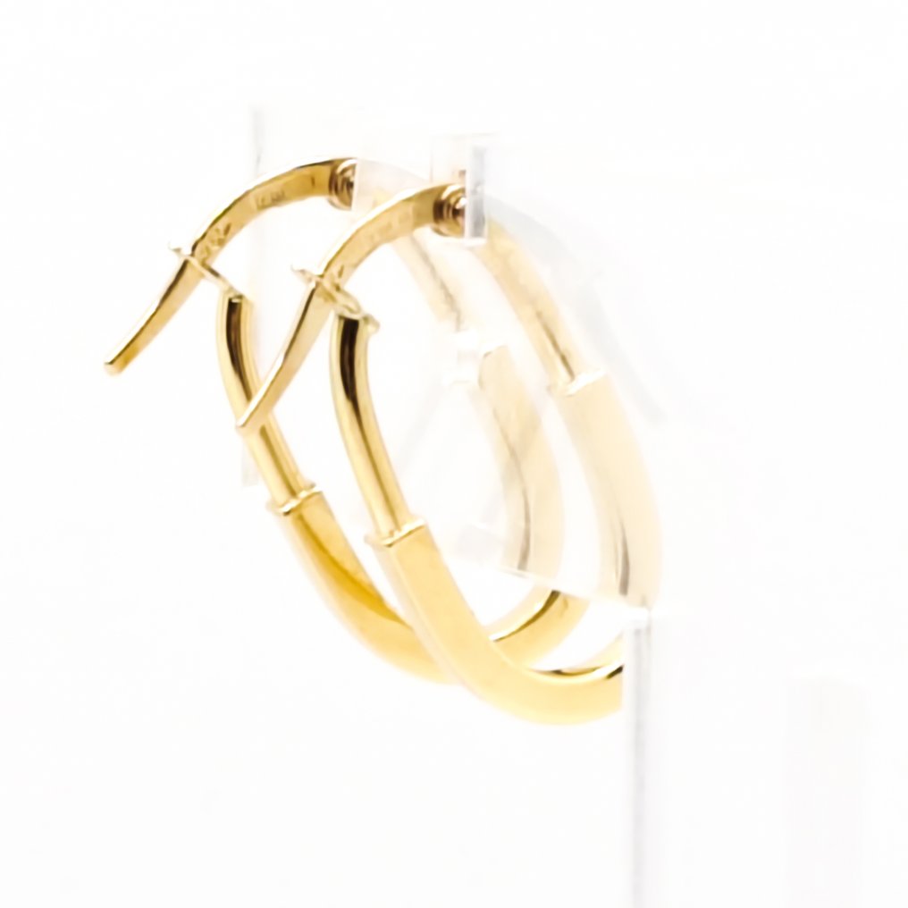 沒有保留價 - 耳環 - 18 克拉 黃金 #4.3