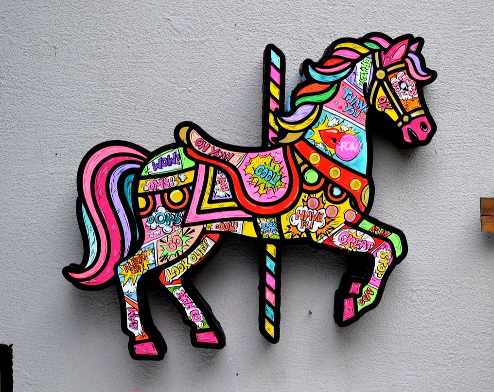 Patrycja Mroczkowska - Fairground Stallion 3D Pop Art XL #4.3