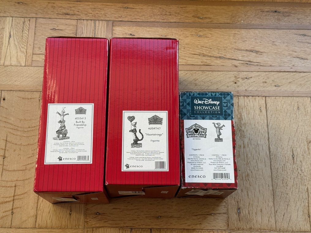 Enesco/Disney - Figuriini - Heartsrings + Tiggerfic + Built by friendship (3) - Puu #1.0