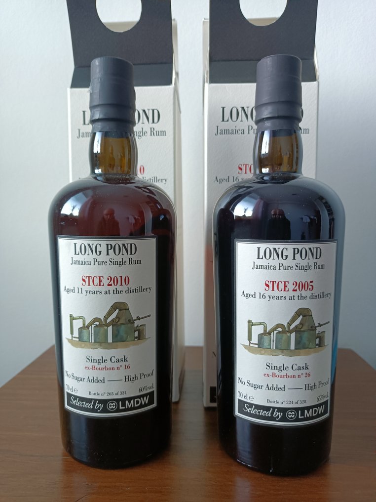 Long Pond Velier - STCE 2010 + STCE 2005 - LMDW Anniversary - Habitation - 70cl - 2 μπουκαλιών #1.0