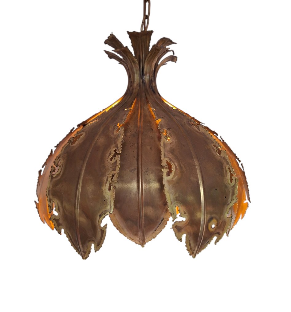 Holm Sorensen & Co - Svend Aage Holm Sørensen - Φωτιστικό - κρεμμύδι - Ορείχαλκος - Τιμή χωρίς ελάχιστη εγγύηση για Brutalist #1.0