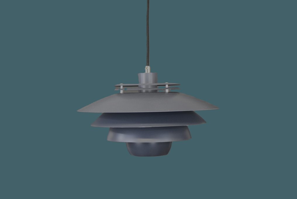 Dyberg Larsen - Thomas Dyberg Larsen - Lamp - Metaal - Deense antracite hanglamp #1.0