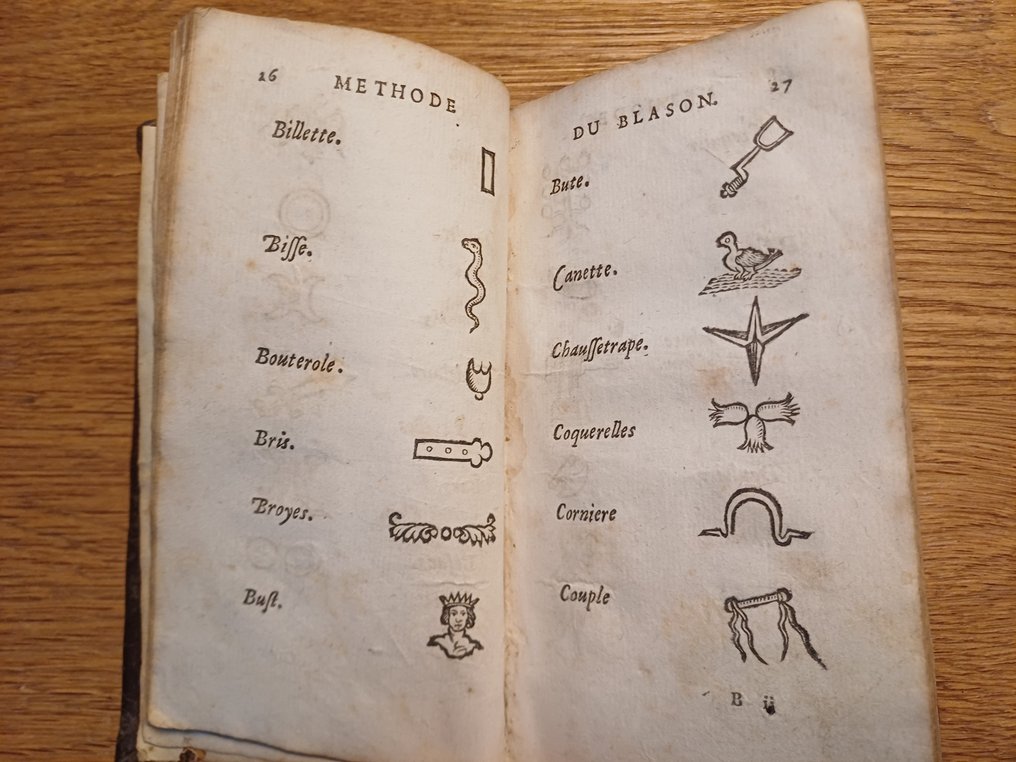 P. C. F. Menestrier - La nouvelle methode raisonnée du blason - 1696 #1.0