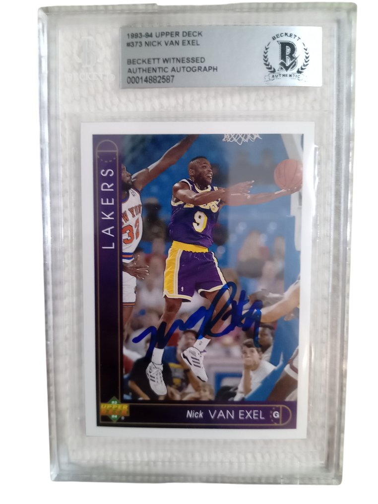 Lot 8 cartes NBA Graded PSA 10 & Autographes Beckett – Rookie Talen Horton-Tucker + Legends Lakers - 8 Graded card - PSA 10 #1.0