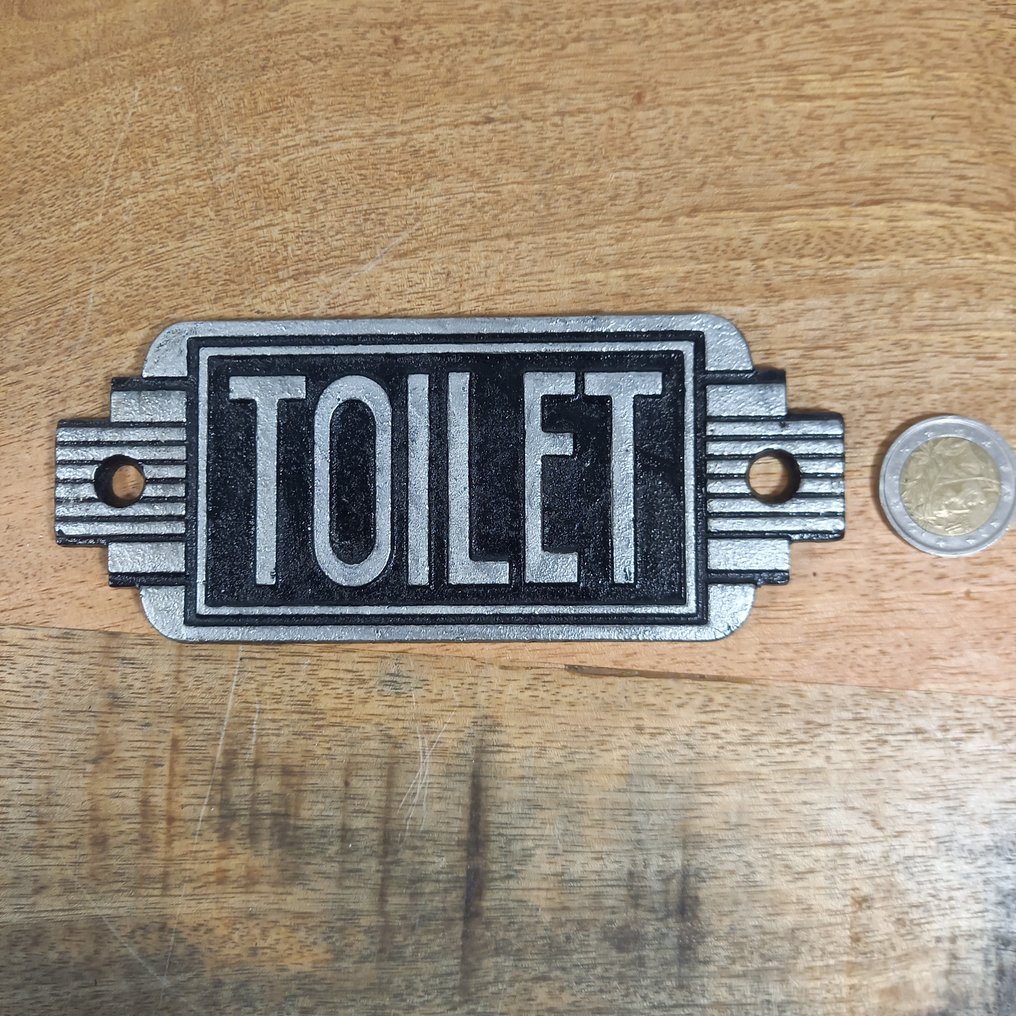 厕所标识：厕所，男，女 - 匾 (3) - 鑄鐵 #4.3