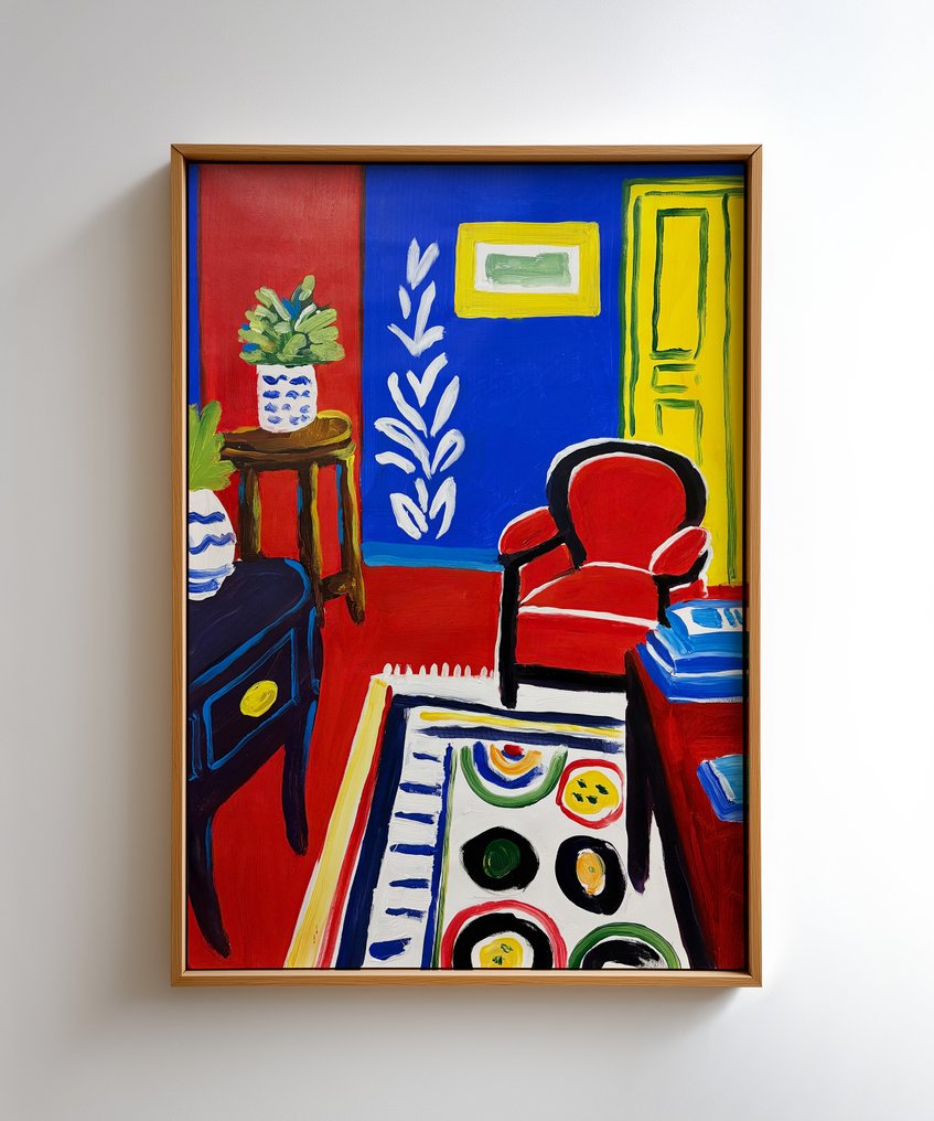 E. García - INTERIOR COLORIDO XL (NO RESERVE) #1.0