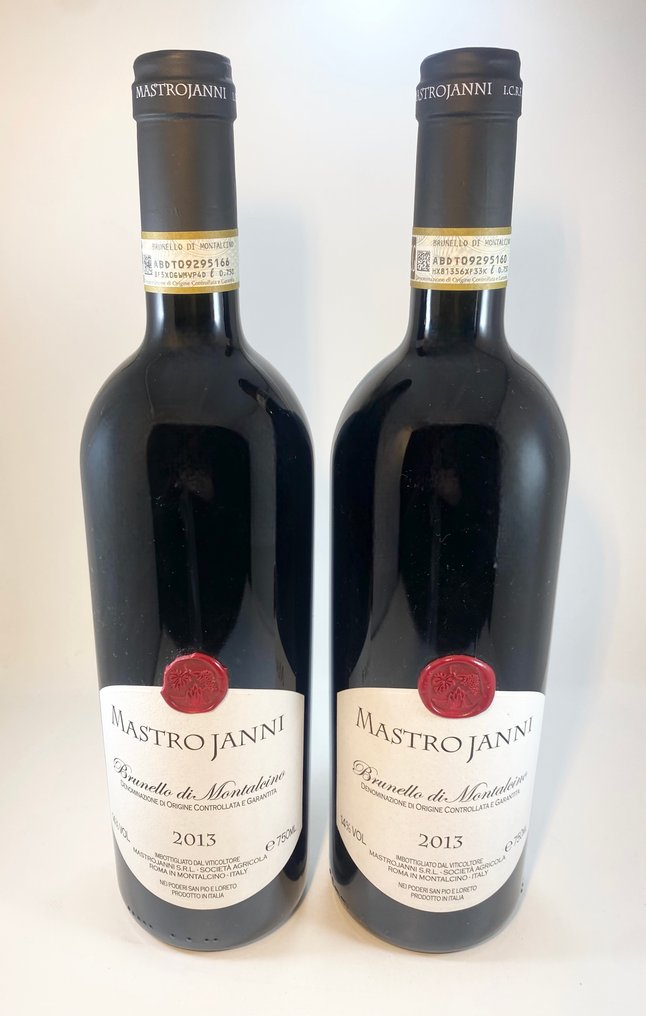 2013 Mastrojanni - Μπρουνέλο ντι Μονταλσίνο DOCG - 2 Bottles (0.75L) #1.0