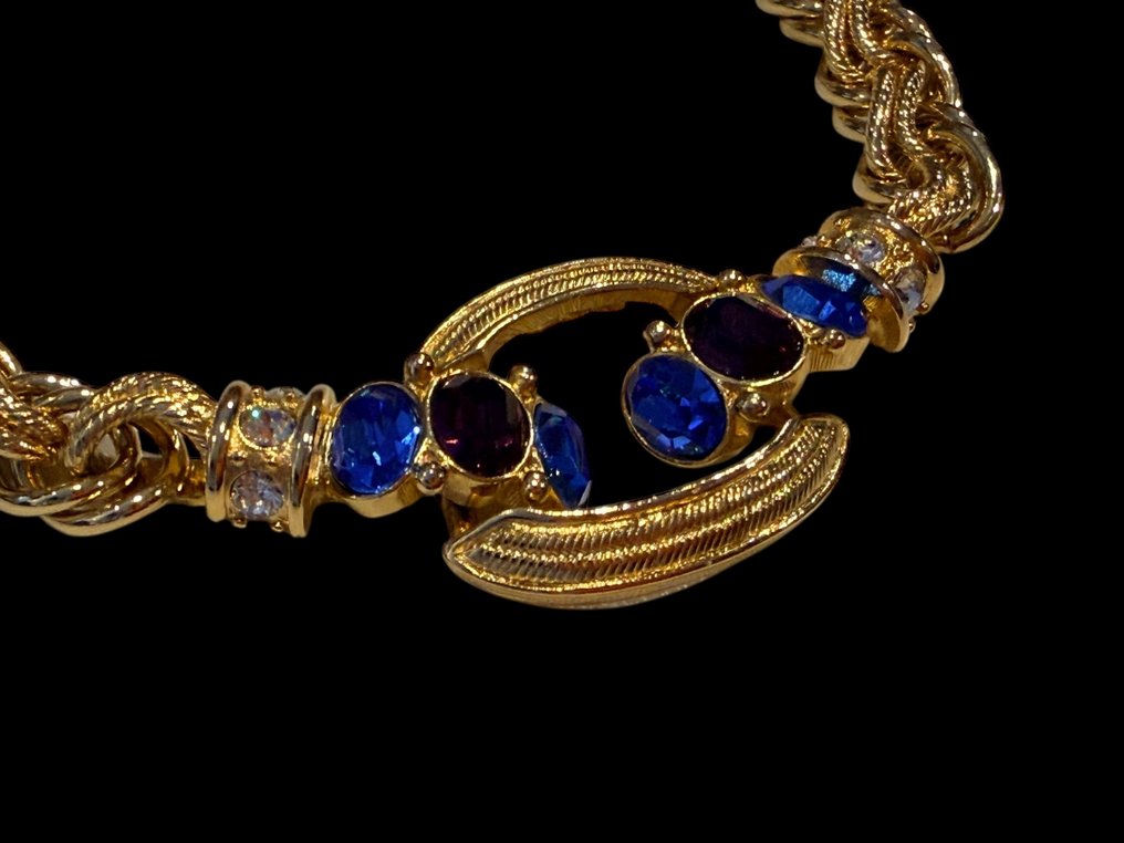 Camrose & Kross - 鍍金 - 頸鏈 - 稀有宝石门环 #3.2