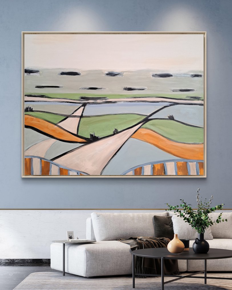 Gaby Acevedo - Paisaje abstracto n°26 (XL) #1.0