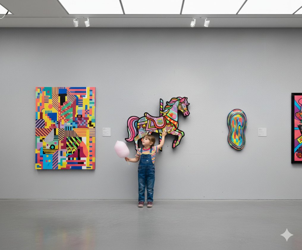 Patrycja Mroczkowska - Fairground Stallion 3D Pop Art XL #1.0